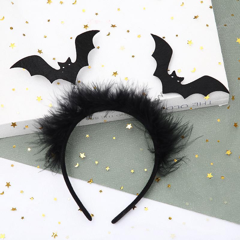 Halloween Black Bat Funny Headband