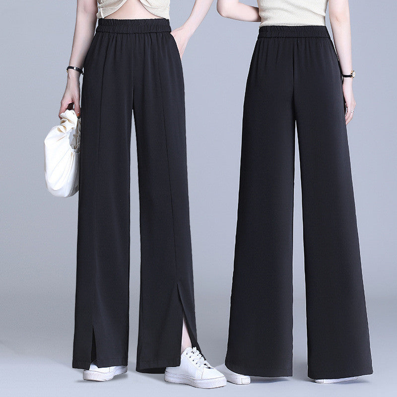 Summer Thin Loose Trendy Slim Plus Size Straight-leg Casual Pants Trousers