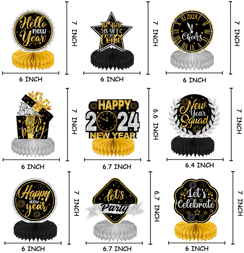 2024 New Year Party Decoration Supplies