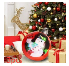 Bola de adorno de Navidad para exteriores, bola decorada inflable de Pvc de 60CM, bolas grandes gigantes de PVC, decoraciones para árboles de Navidad, pelota de juguete