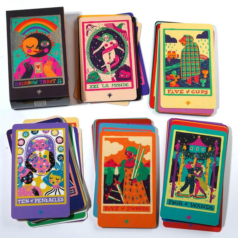 Rainbow Tarot Colors Rainbow Tarot