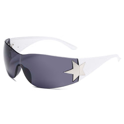 Women's Fashion Five-pointed Star Rimless Sunglasses