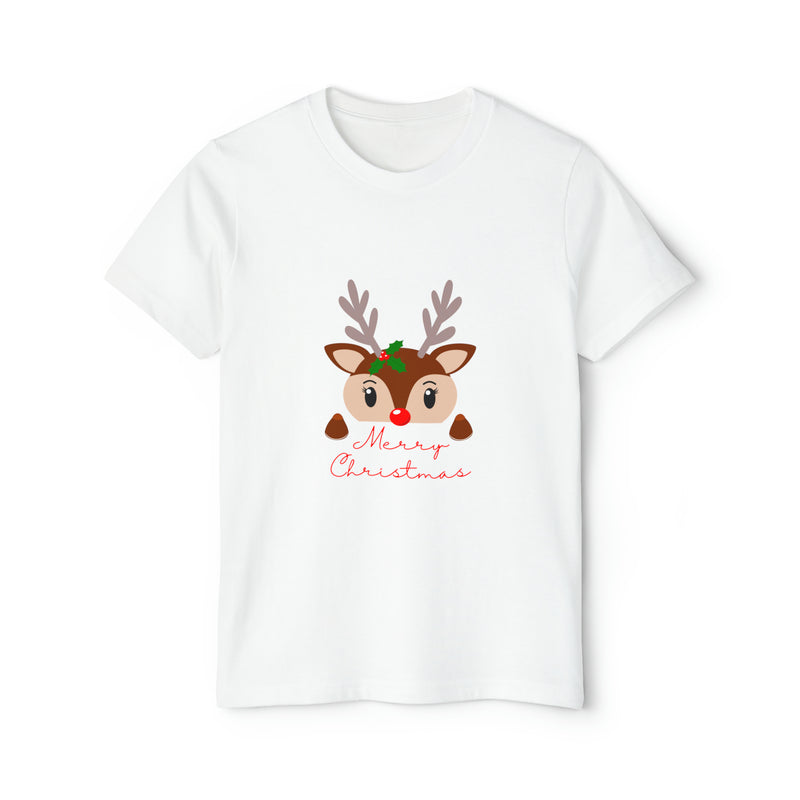 Youth Short Sleeve Holiday Outfit Set - Reindeer