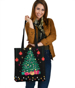 Christmas Tree w Packages Tote