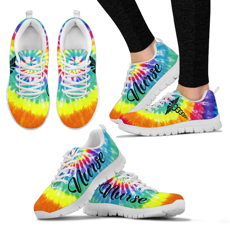 NURSE TIE DYE Women's Sneakers