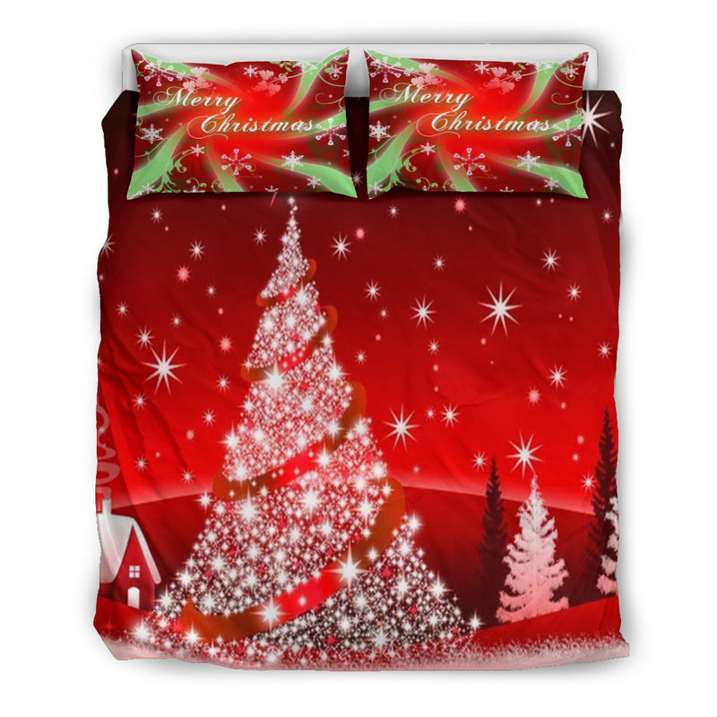 MERRY CHRISTMAS - CHRISTMAS TREE BEDDING SET