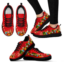 Red Gifts of Christmas Women's Sneakers