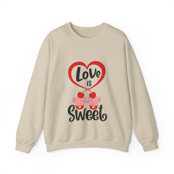 Love Is Sweet - Unisex Heavy Blend™ Crewneck Sweatshirt