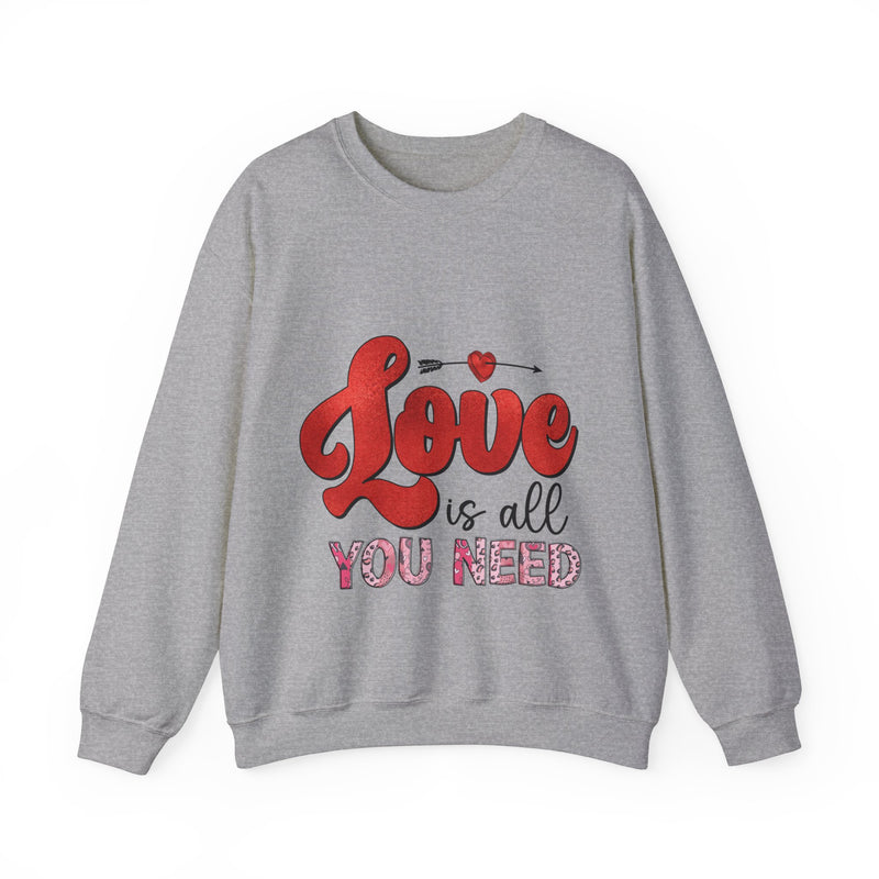 Love Is All You Need - Unisex Heavy Blend™ Crewneck Sweatshirt