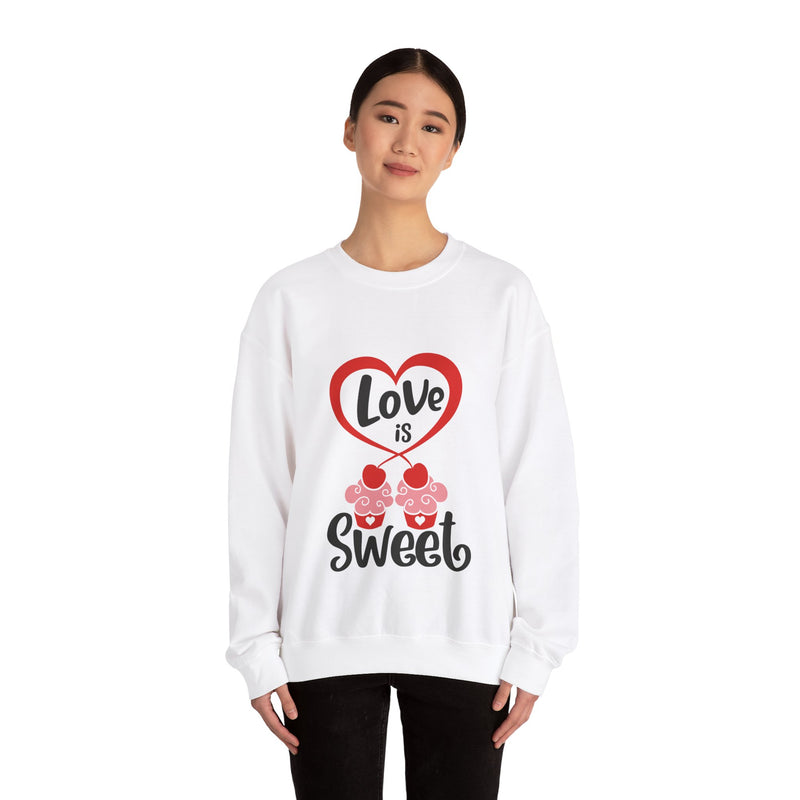 Love Is Sweet - Unisex Heavy Blend™ Crewneck Sweatshirt