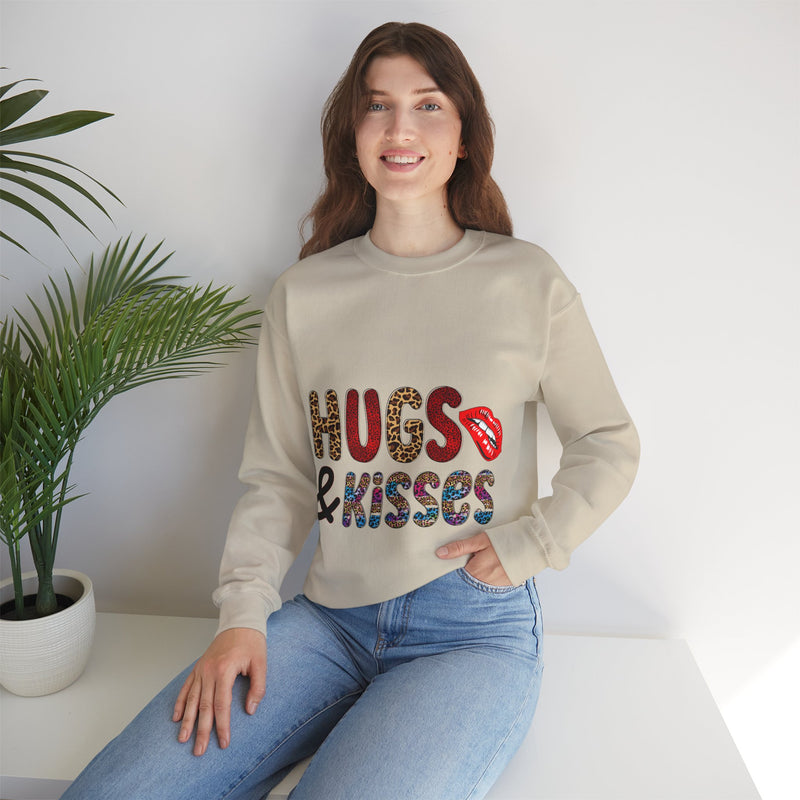 Hugs and Kisses - Unisex Heavy Blend™ Crewneck Sweatshirt