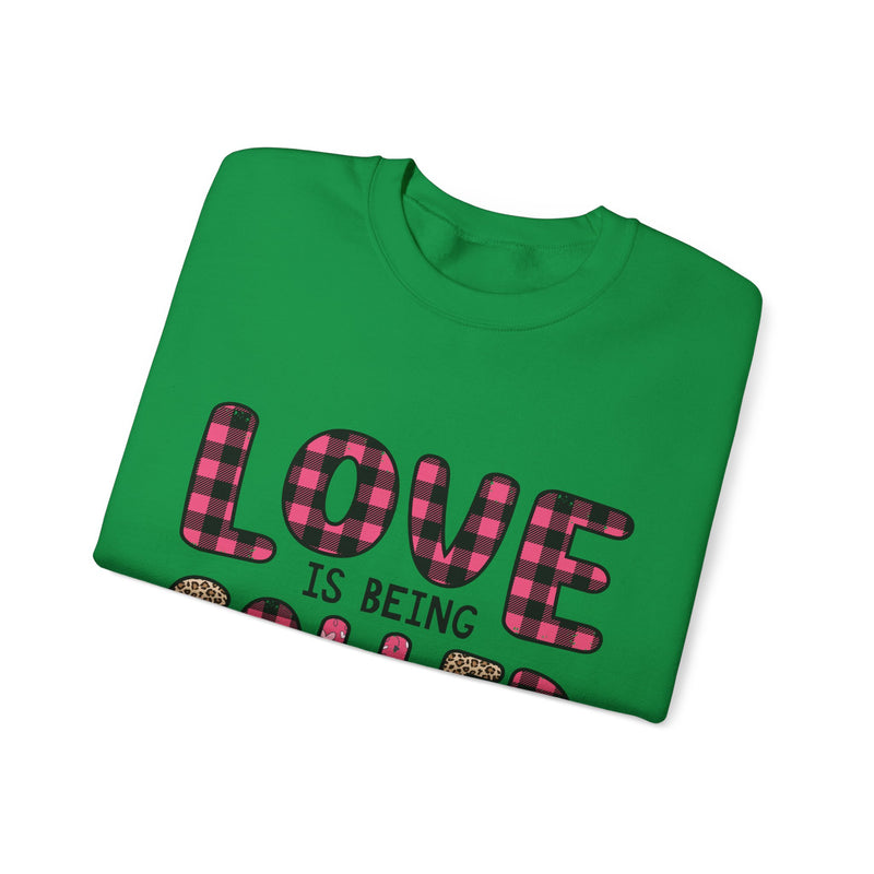 Love Is Being Called Mama - Unisex Heavy Blend™ Crewneck Sweatshirt