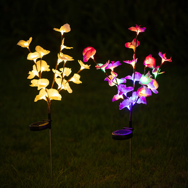 Luces decorativas del jardín del patio del enchufe de tierra