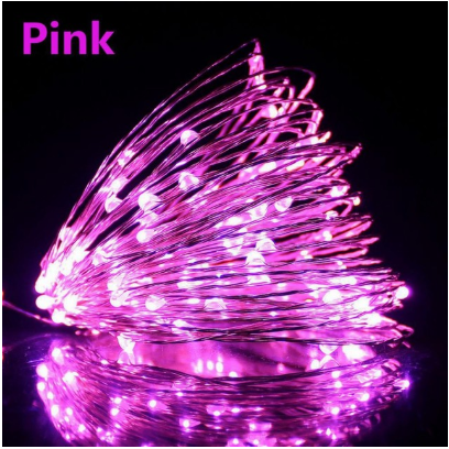1-10M Led String Light Copper Wire Holiday Lighting Fairy Light Garland Battery Operation For Christmas Tree Wedding Party Decor