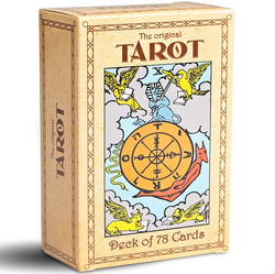 Descripción en inglés de las cartas del Tarot.