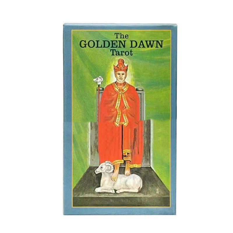 Cartas de oráculo del Tarot del Amanecer Dorado, versión en inglés, cartas de juego de escritorio para entretenimiento y fiestas