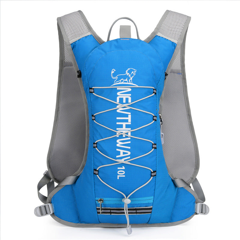 Mochila de ciclismo de 10L, deportes al aire libre, correr, acampar, bolsa de agua, almacenamiento, mochila ultraligera para senderismo y bicicleta