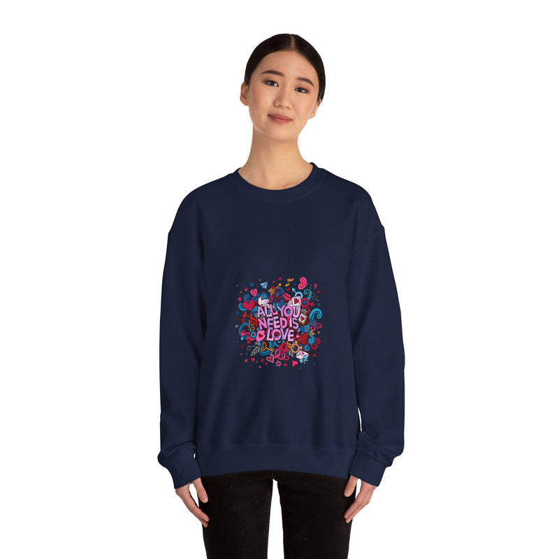 All You Need Is Love - Unisex Heavy Blend™ Crewneck Sweatshirt