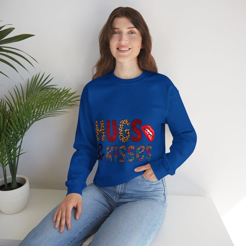 Hugs and Kisses - Unisex Heavy Blend™ Crewneck Sweatshirt