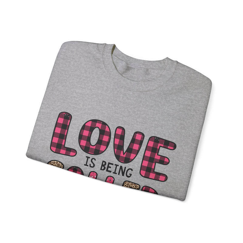 Love Is Being Called Mama - Unisex Heavy Blend™ Crewneck Sweatshirt