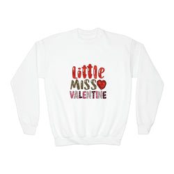 Little Miss Valentine - Youth Crewneck Sweatshirt