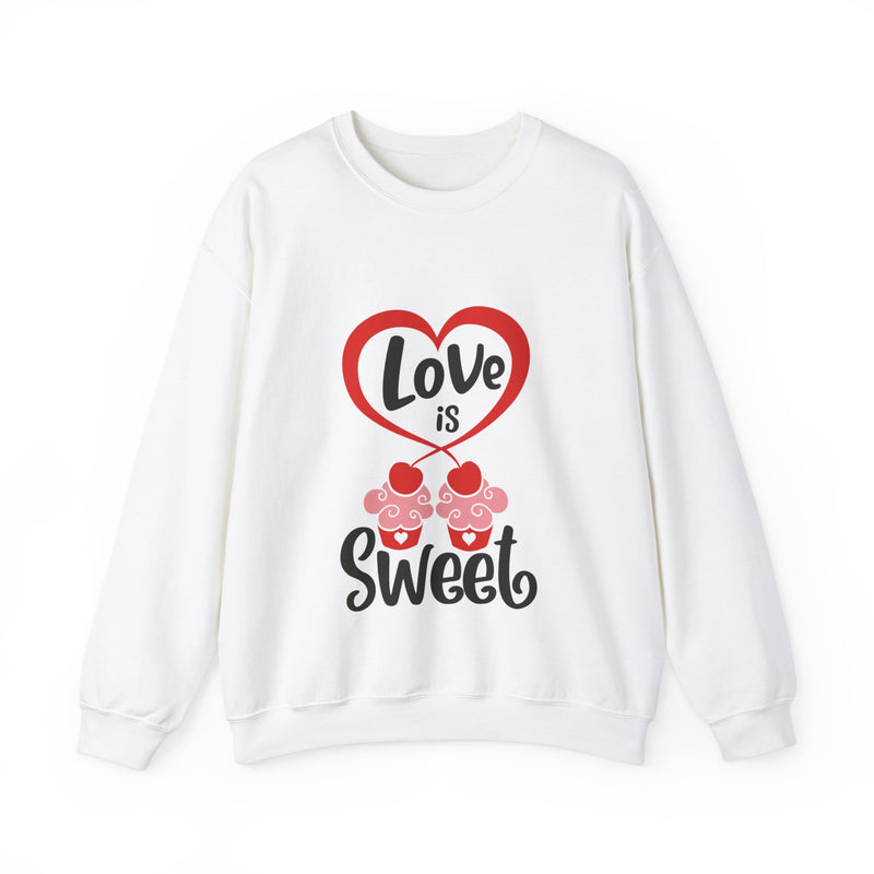 Love Is Sweet - Unisex Heavy Blend™ Crewneck Sweatshirt