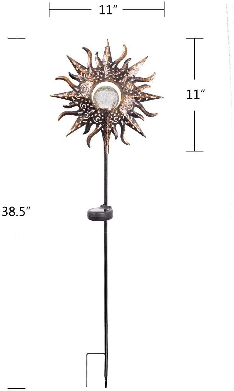 Solar Sun Garden Lamp