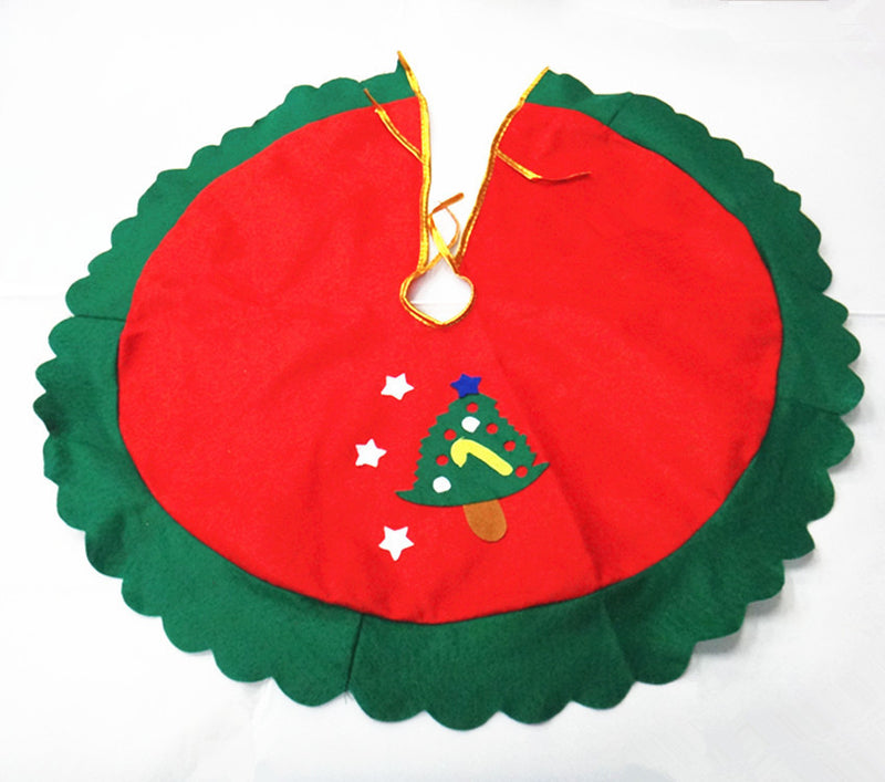 Falda de árbol de Navidad Decoraciones para árboles de Navidad Regalos de Navidad Escena navideña a juego