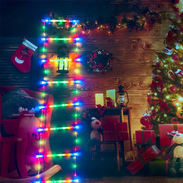 Ladder Light Christmas Led Christmas Holiday Household