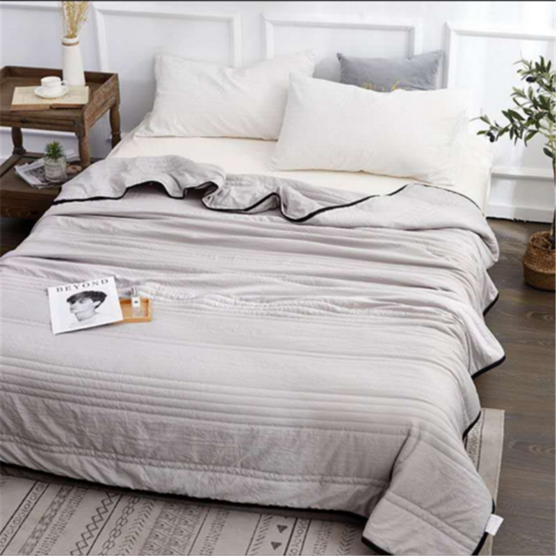 Cooling Blankets Pure Color Summer Quilt Plain Summer Cool Quilt Compressible Air-conditioning Quilt Quilt Blanket