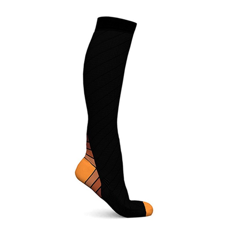 Unisex Men Professional Compression Socks Breathable Travel Activities Fit for Nurses Shin Splints Flight Travel Sports Sock