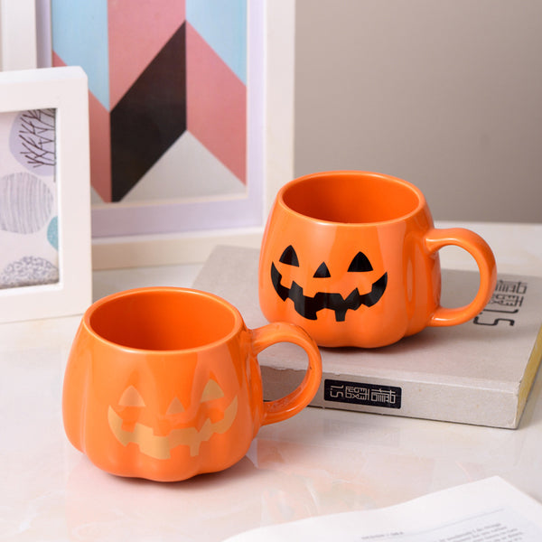 Taza de cerámica de oficina de Navidad de Halloween creativa