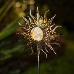 Solar Sun Garden Lamp