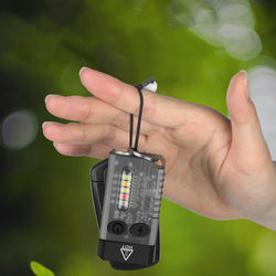 Mini Torch Sound And Light Warning Security Defense