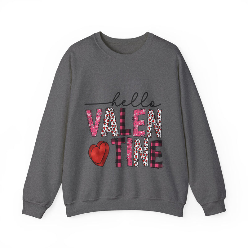 Hello Valentine - Unisex Heavy Blend™ Crewneck Sweatshirt