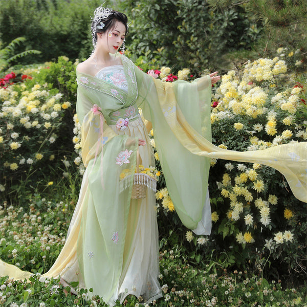 Summer Wind Elegant Fairy Style Women's Ancient Costume