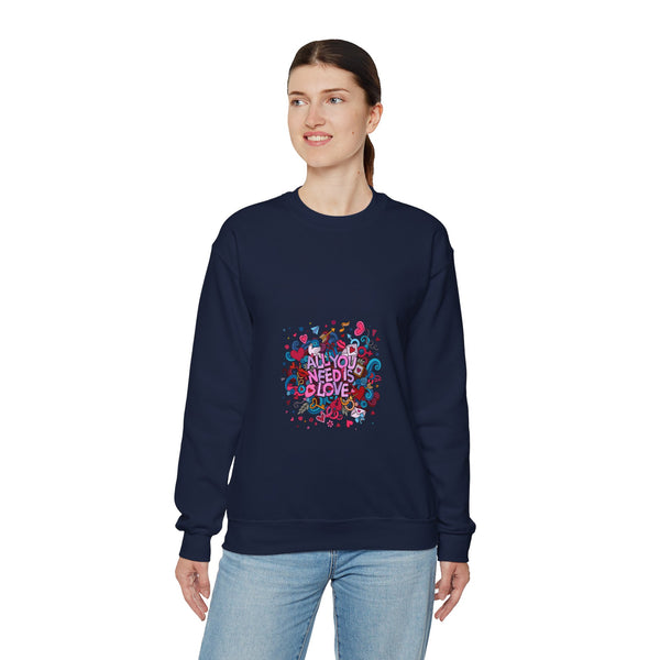 All You Need Is Love - Unisex Heavy Blend™ Crewneck Sweatshirt