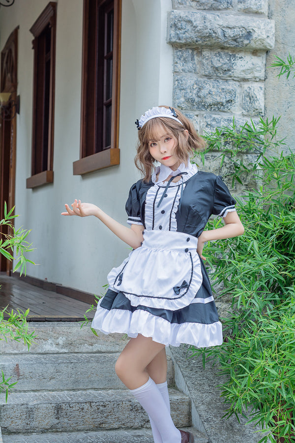 Maid anime costume halloween costume