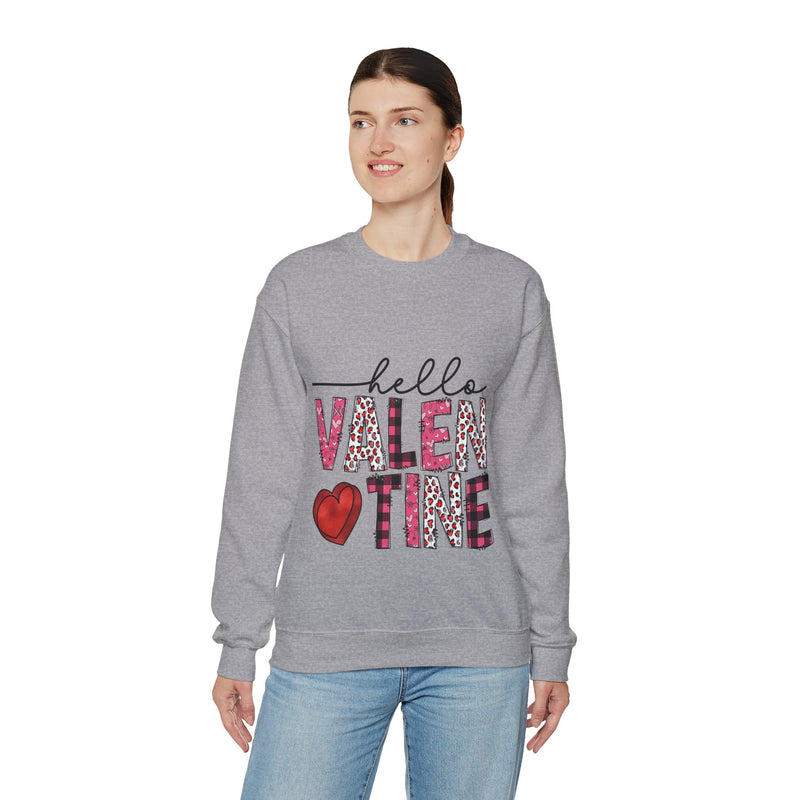 Hello Valentine - Unisex Heavy Blend™ Crewneck Sweatshirt