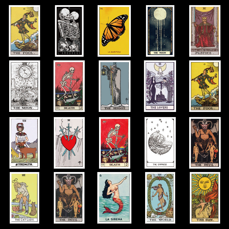 60 cartas del tarot