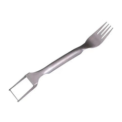 Cortador de tenedor de sandía 2 en 1, cortador de sandía multiusos de acero inoxidable, tenedor para cortar frutas de cocina, divisor de frutas, utensilios de cocina