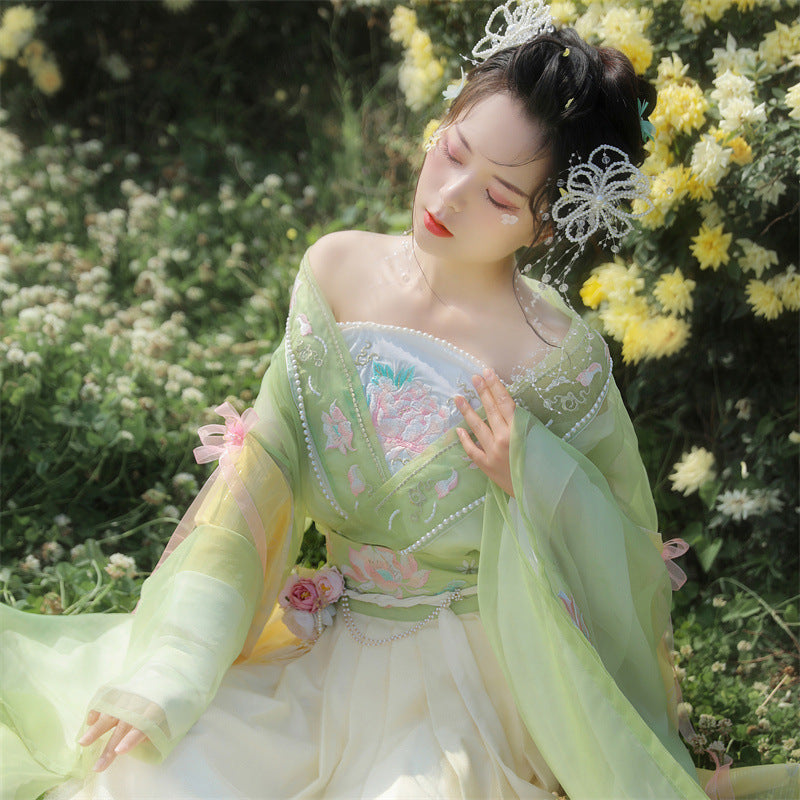 Summer Wind Elegant Fairy Style Women's Ancient Costume