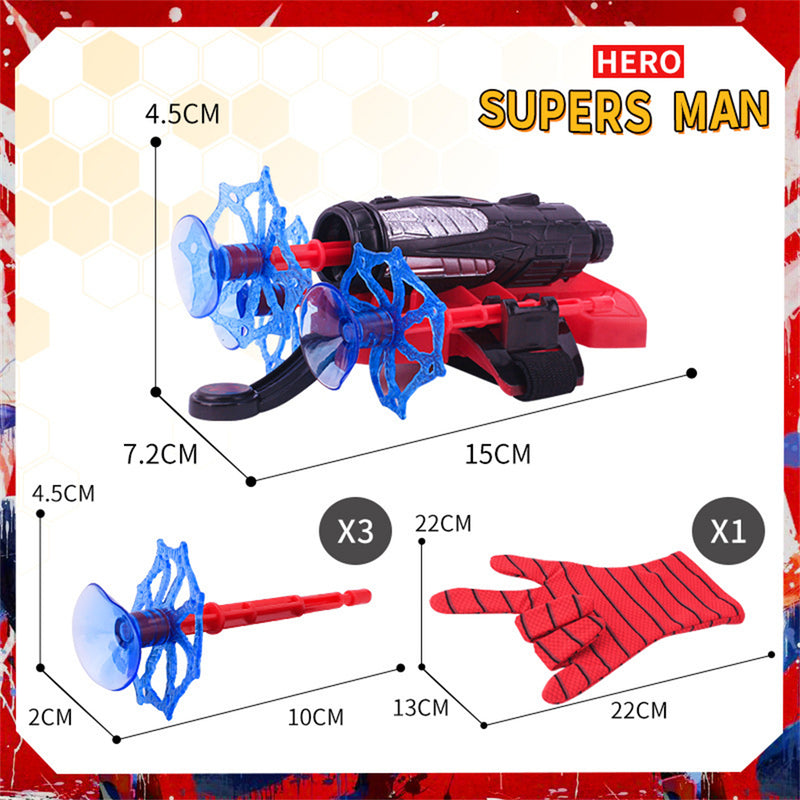 Spider Launcher Hero Upgrade Succionador de muñeca