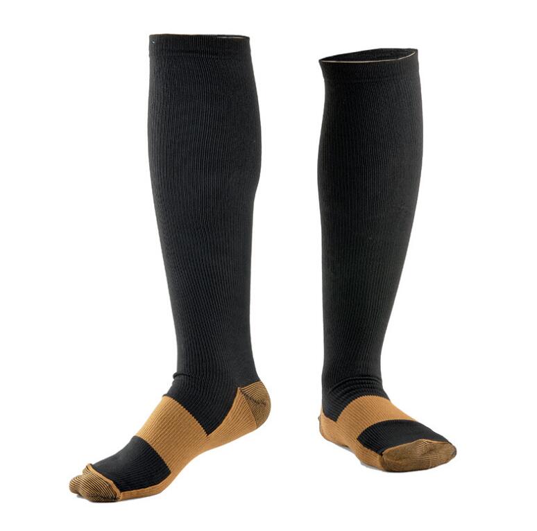 Calcetines de compresión profesionales Unisex para hombre, transpirables, para actividades de viaje, aptos para enfermeras, espinilleras, calcetines deportivos de viaje para vuelo 