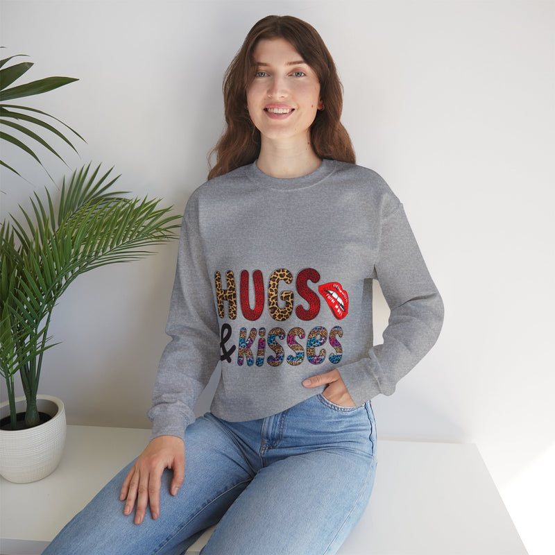 Hugs and Kisses - Unisex Heavy Blend™ Crewneck Sweatshirt