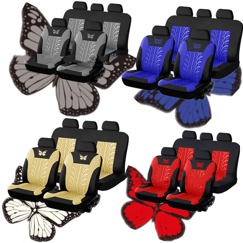 Funda universal para asiento de coche, tela antipolvo, resistente al desgaste, lavable, antidecoloración