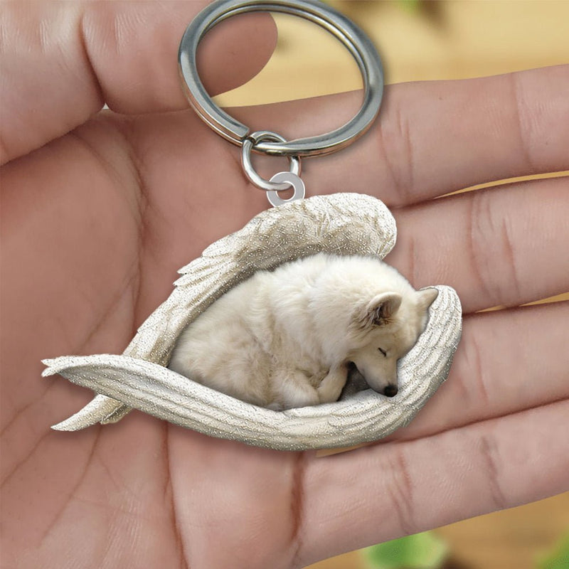 Creative Fashion Cute Dog-shaped Acrylic Keychain