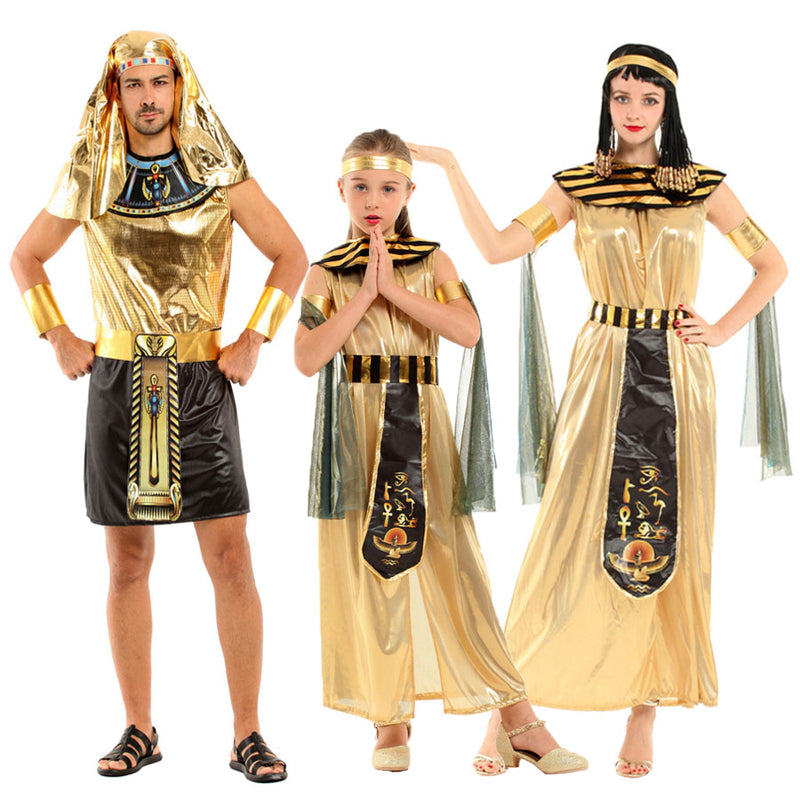 Disfraz de Halloween Cosplay Mascarada Disfraces de Cleopatra Disfraces de princesa reina india