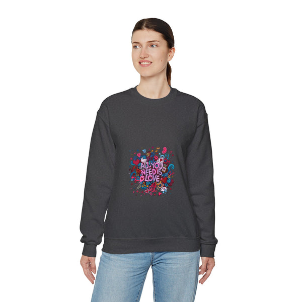 All You Need Is Love - Unisex Heavy Blend™ Crewneck Sweatshirt