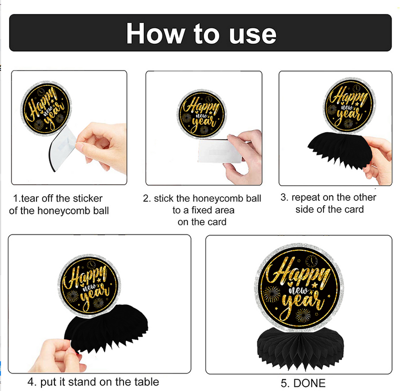 2024 New Year Party Decoration Supplies